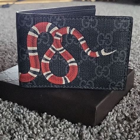 python gucci belt|authentic Gucci snake wallet.